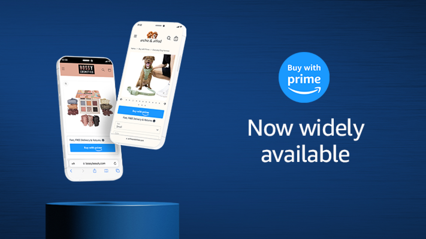 Amazon Purchase Website Amazon’s Buy with Prime now available to all US merchants - Amazon Buy ...
