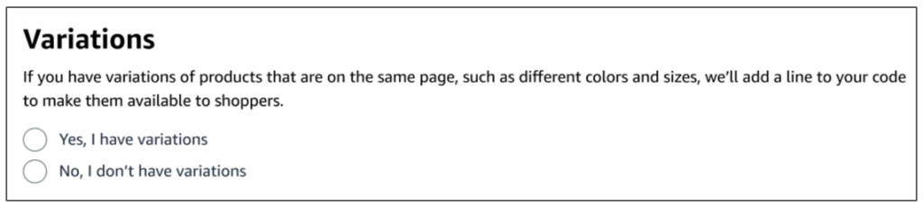 Set up Buy with Prime widget - Amazon Buy with Prime